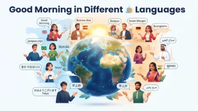 Good Morning in Different Languages