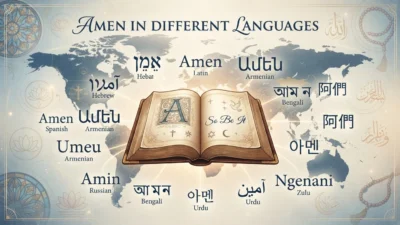 Amen in Different Languages