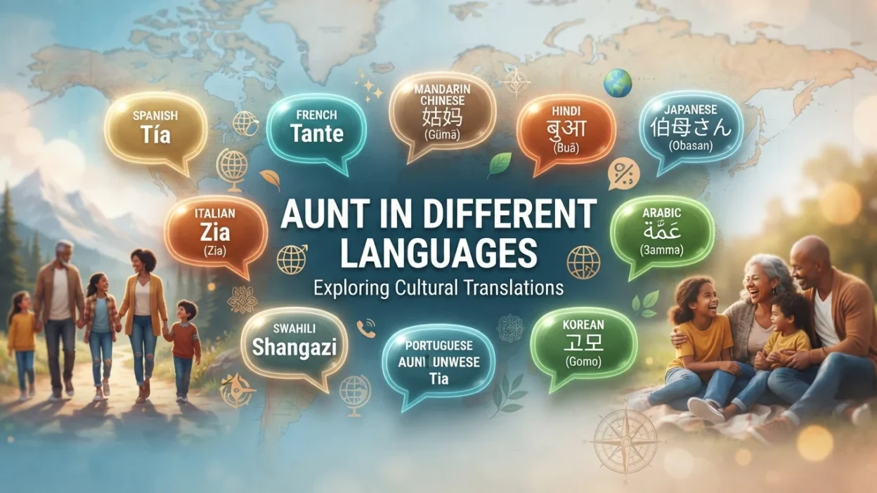Aunt in Different Languages