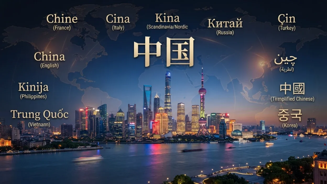 China in Different Languages