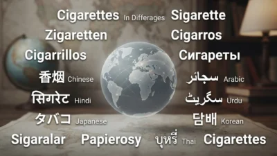Cigarettes in Different Languages