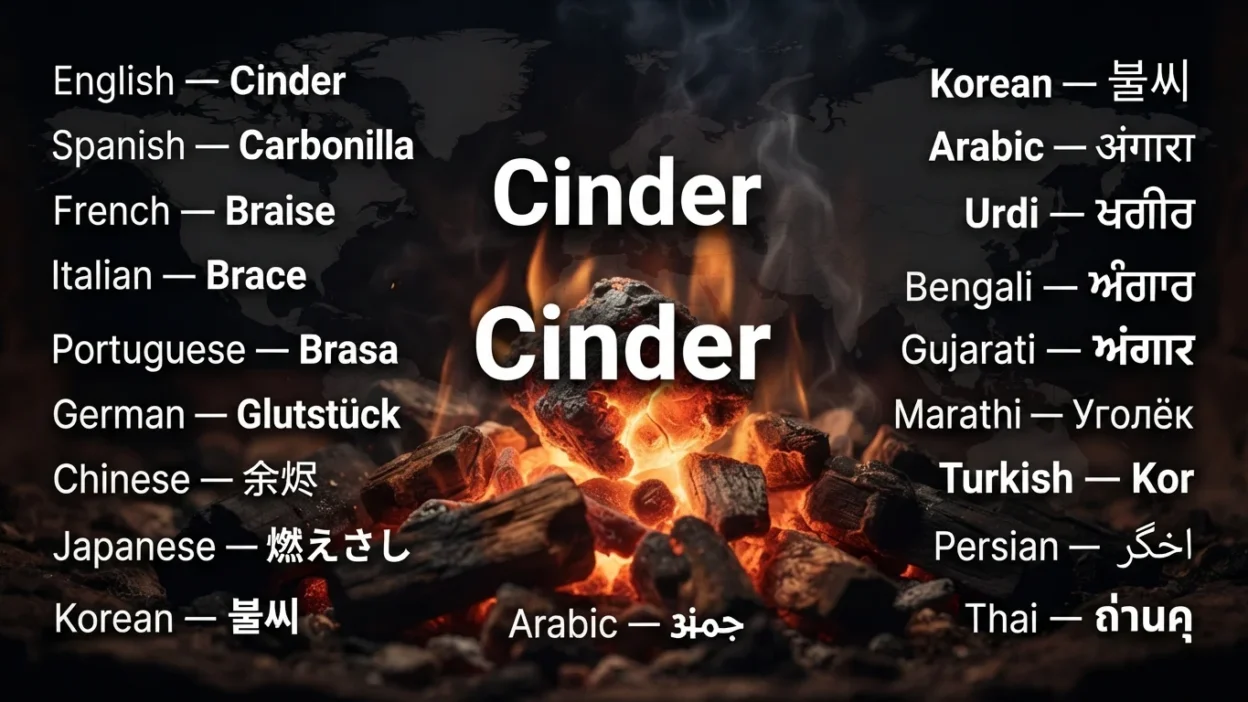 Cinder in Different Languages