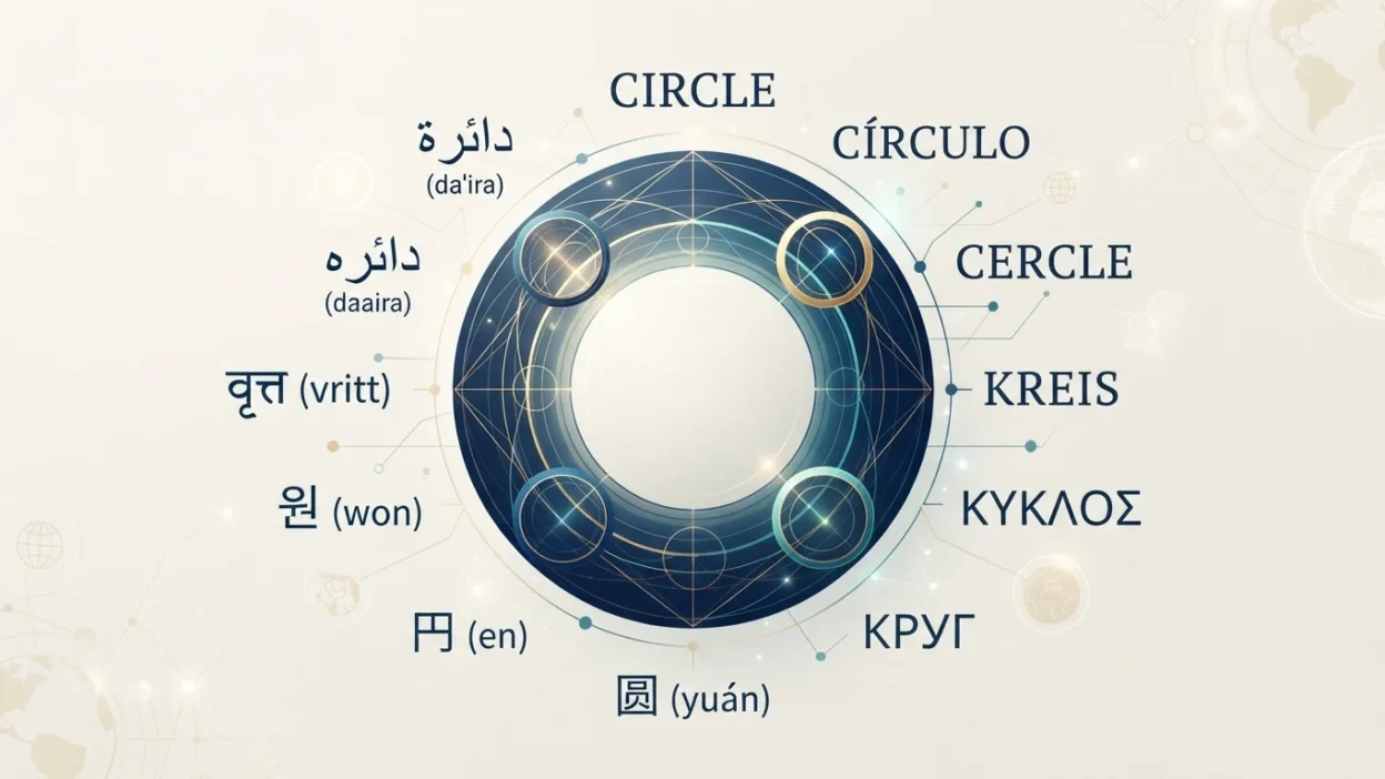 Circle in Different Languages