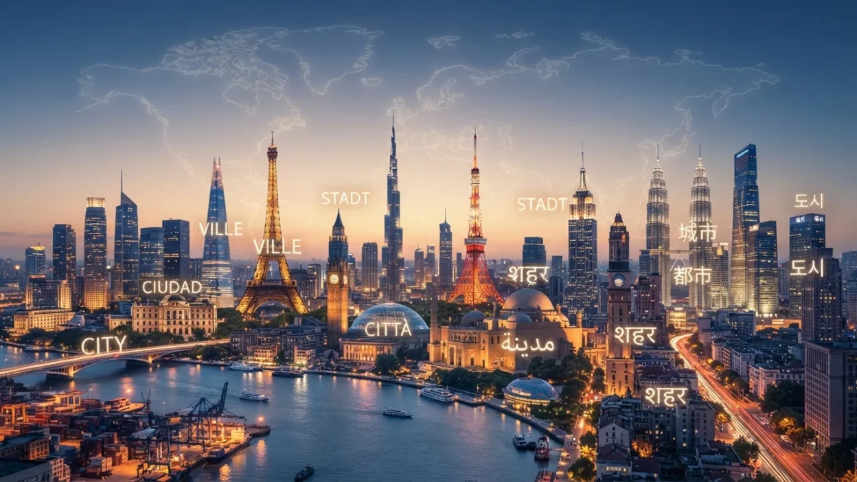 City in Different Languages