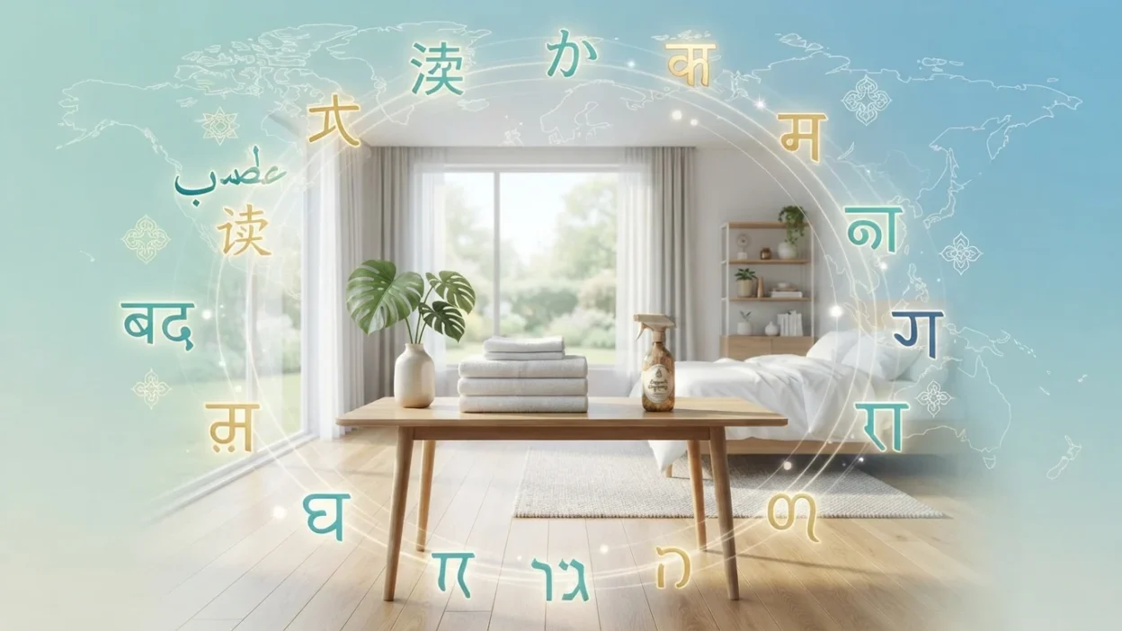 Clean in Different Languages