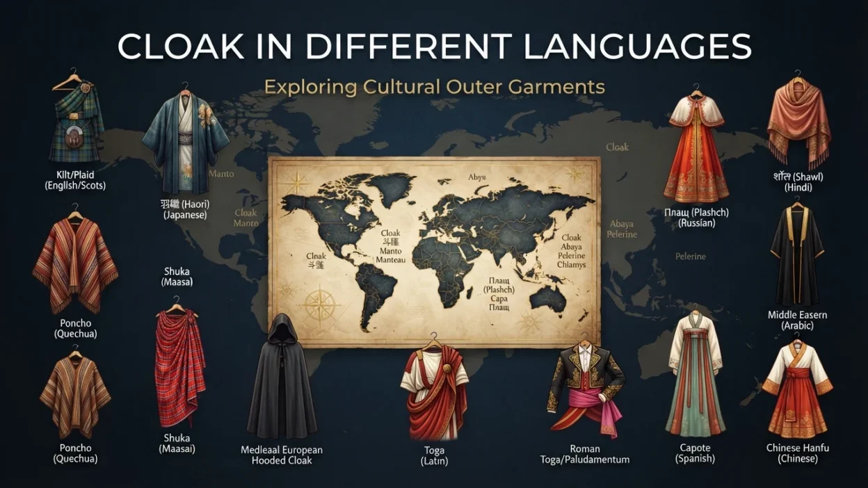 Cloak in Different Languages