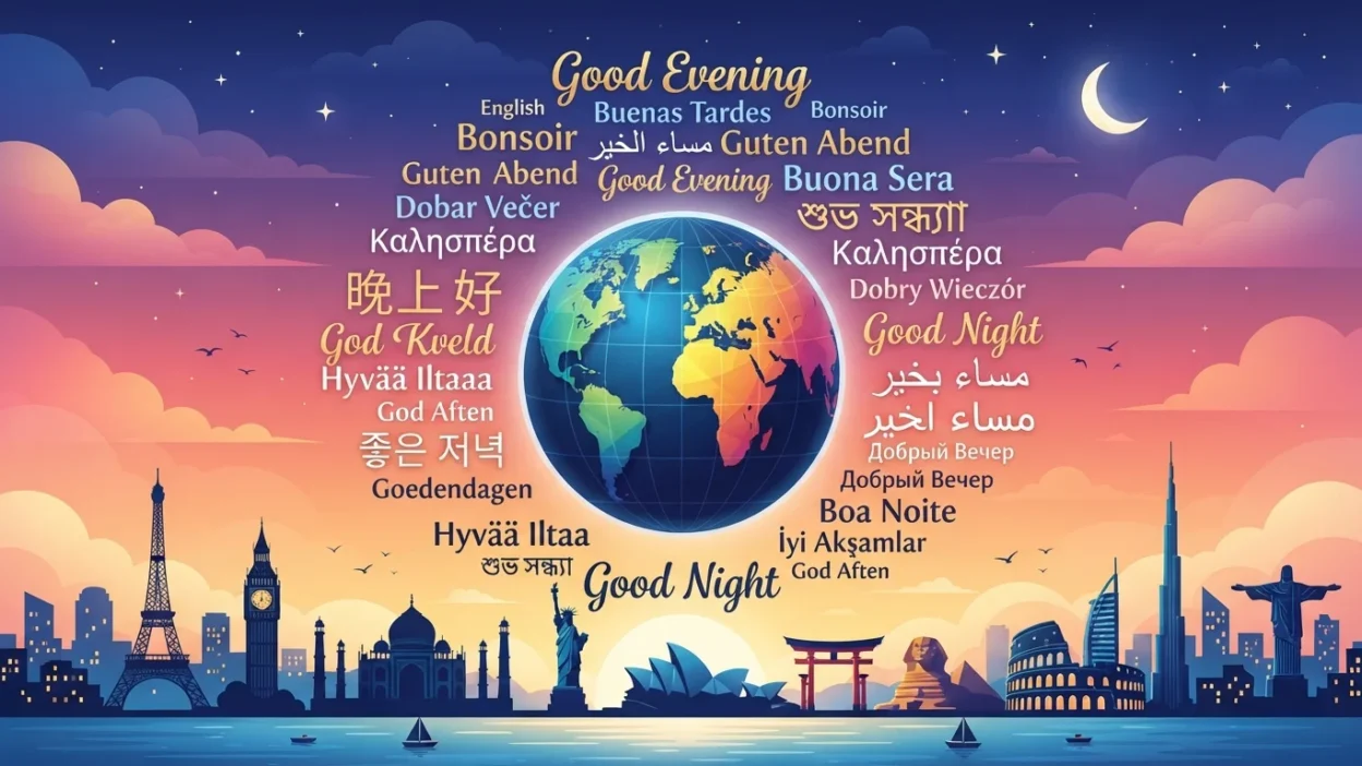 Good Evening in Different Languages