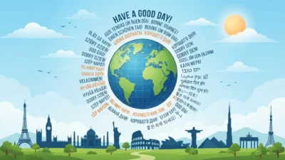 Have a Good Day in Different Languages