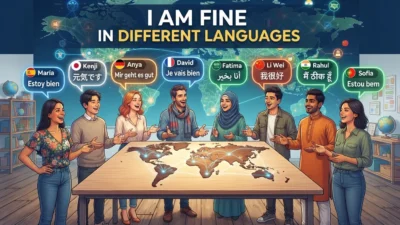 I Am Fine in Different Languages