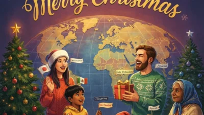 Merry Christmas in Different Languages
