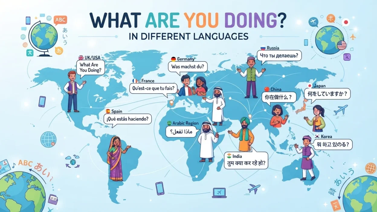 What Are You Doing in Different Languages