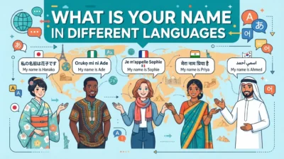 What Is Your Name in Different Languages