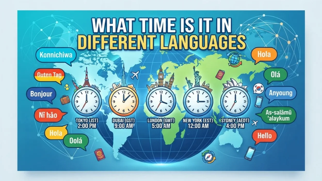 What Time Is It in Different Languages