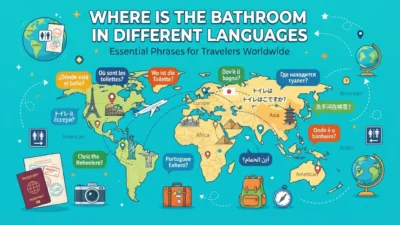 Where Is the Bathroom in Different Languages