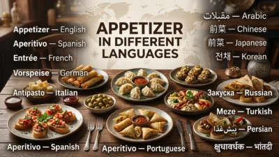Appetizer in Different Languages