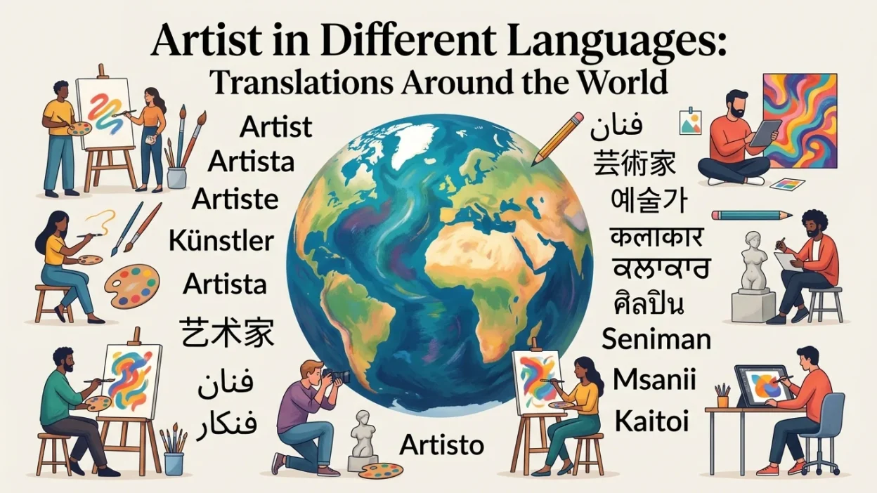 Artist in Different Languages