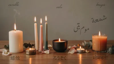 Candle in Different Languages
