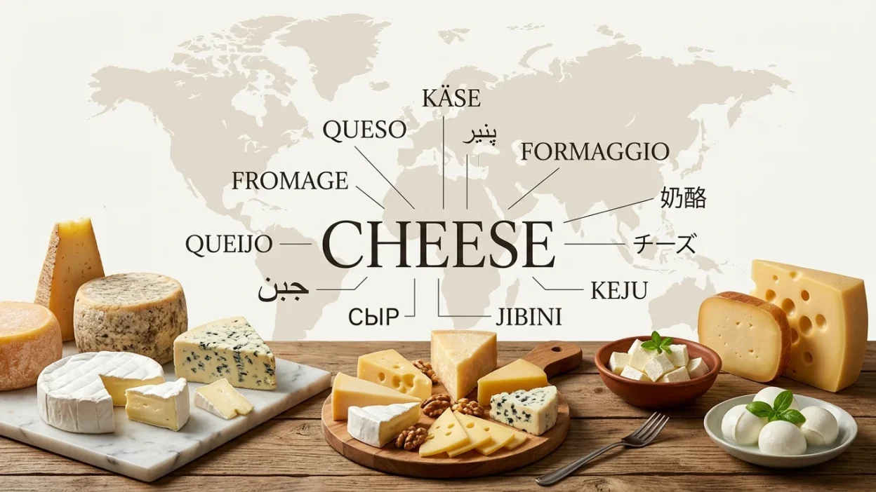 Cheese in Different Languages
