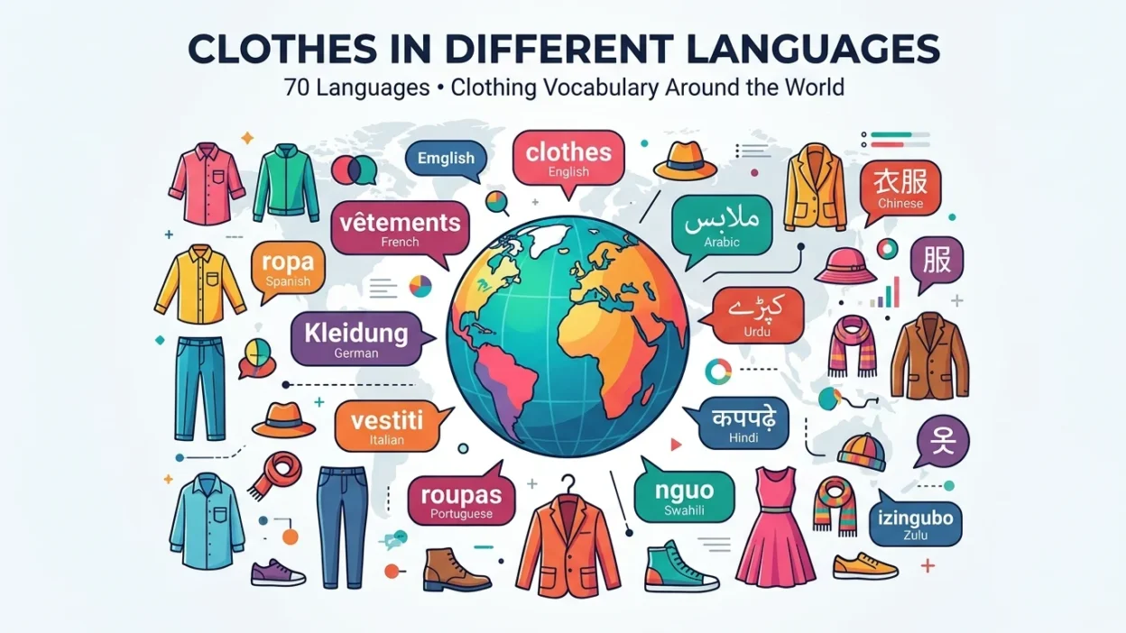Clothes in Different Languages