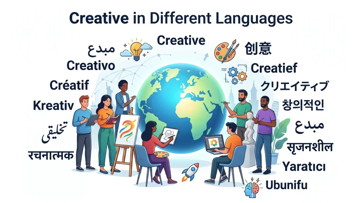 Creative in Different Languages