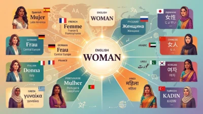 Woman in Different Languages