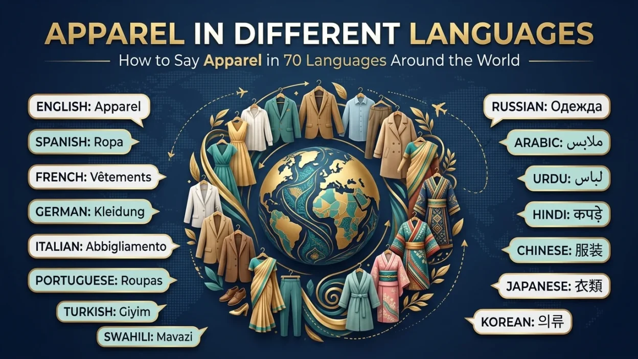 Apparel in Different Languages