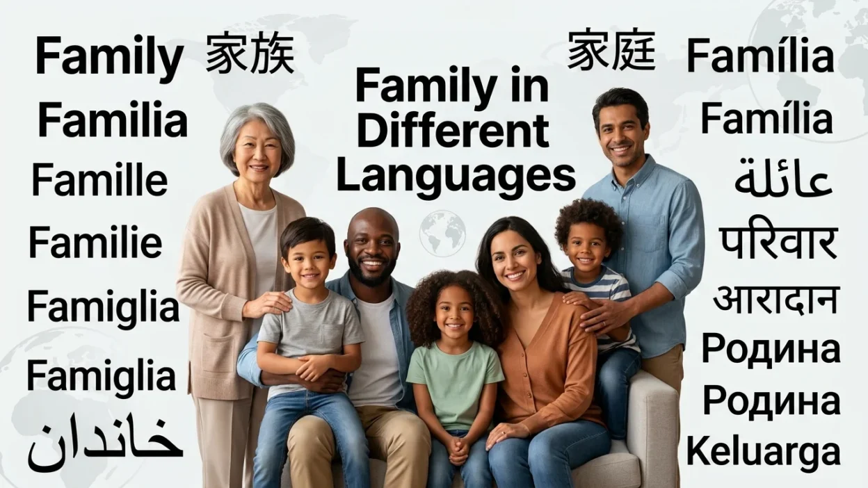 Family in Different Languages