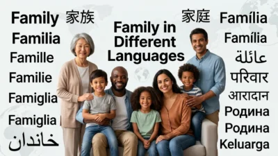 Family in Different Languages