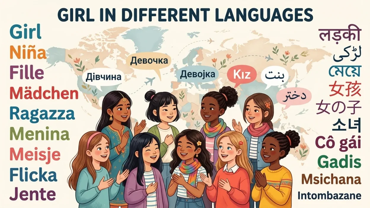 Girl in Different Languages