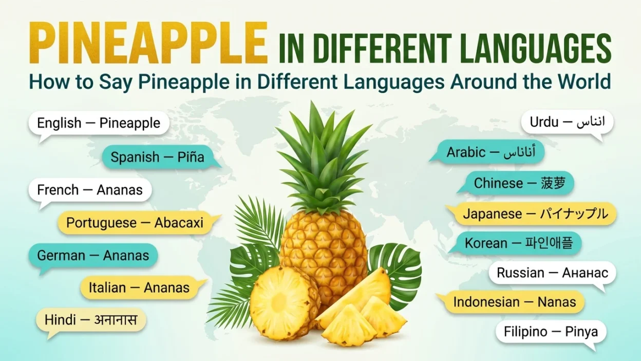 Pineapple in Different Languages