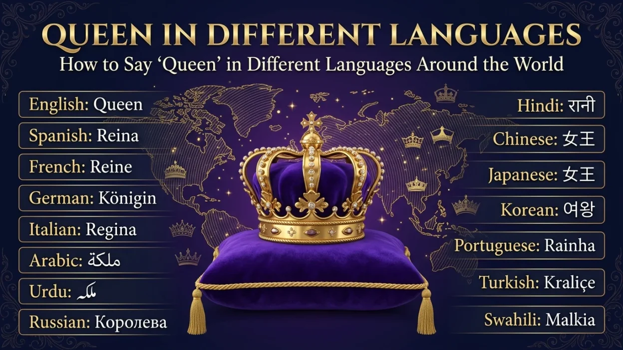 Queen in Different Languages