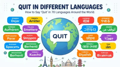 Quit in Different Languages
