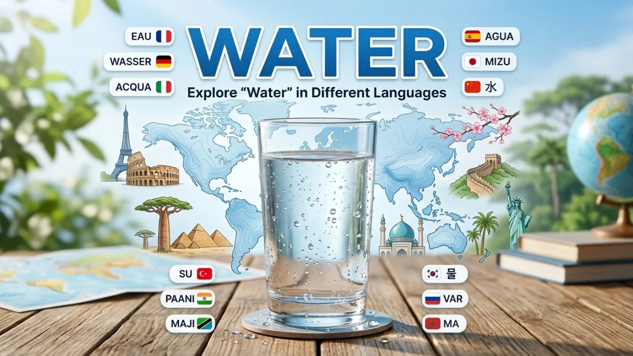 Water in Different Languages