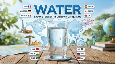 Water in Different Languages